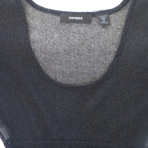 Express Vintage Sheer Top - Picture 7 of 8